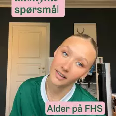 Får de over 20 år venner på folkehøgskole? Mina fra @karmoyfhs svarer på anonyme spørsmål #folkehøgskole #folkehøyskole ...