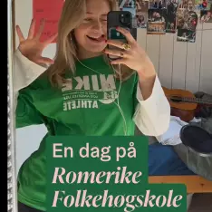 En dag i livet til @ingridsoyland ved @romerikefhs 🎭 #folkehøgskole #folkehøyskole #fhsliv #romerikefhs