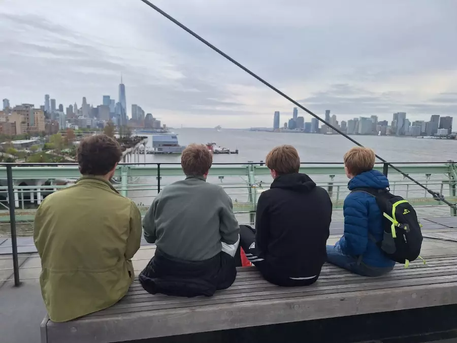 Elever fra Folkehøgskolen Sørlandet i New York. 