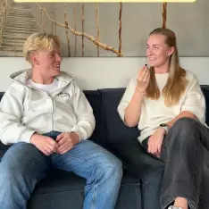 Maja (Åsgårdstrand) gjetter hvor medelevene ved @trondheimsfjordfhs kommer fra 🧐 #folkehøgskole #folkehøyskole #fhsliv ...